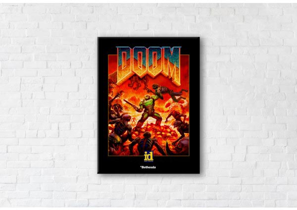 

Картина на холсте IBR Doom 45x60 см