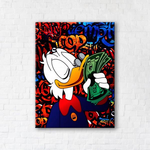 

Картина на холсте IBR The Smell Of Money 75x100 см