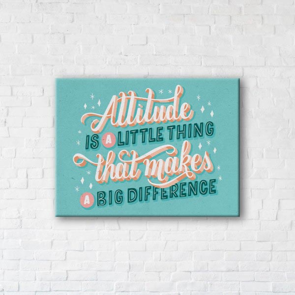 

Картина на холсте IBR Attitude 50x65 см