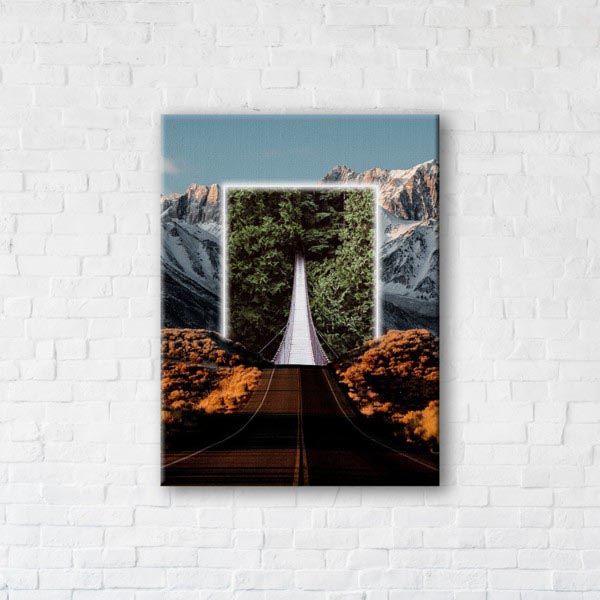 

Картина на холсте IBR Day Portal 45x60 см
