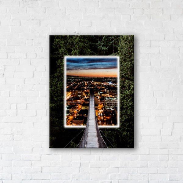

Картина на холсте IBR Night Portal 45x60 см