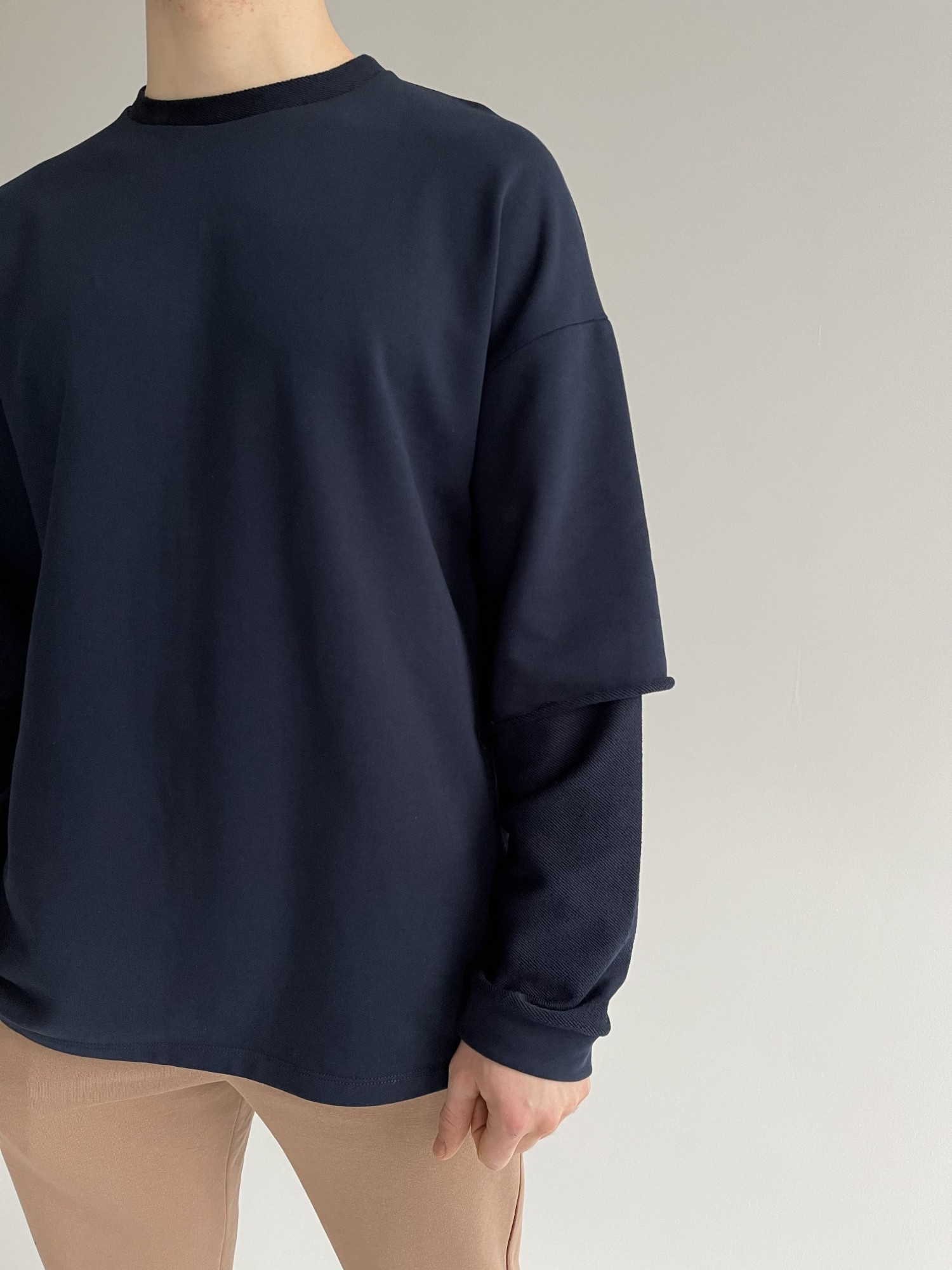 

Мужской свитшот KAIN М темно-синий