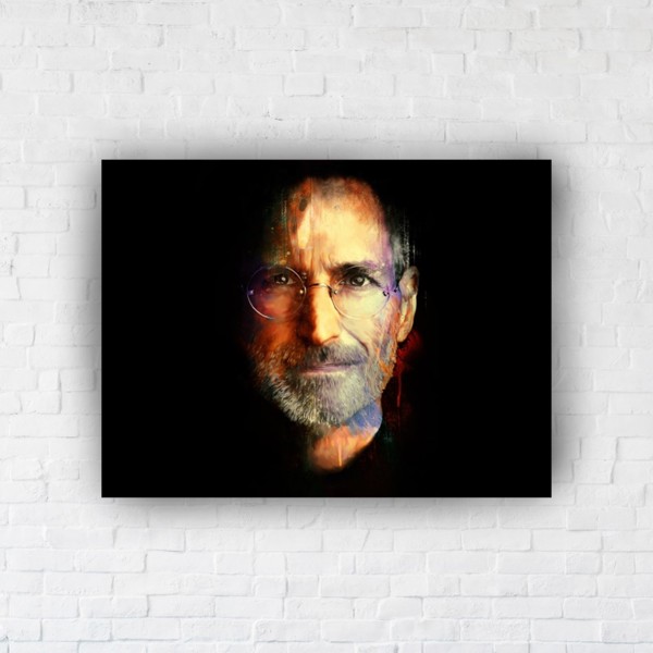 

Картина на холсте IBR Creative Steve Jobs 110x145 см