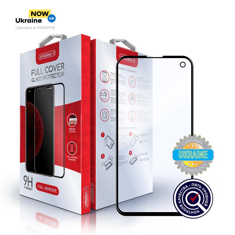 

Защитное стекло Intaleo для Samsung Galaxy S10e SM-G970 SM-N770 Full Glue Black