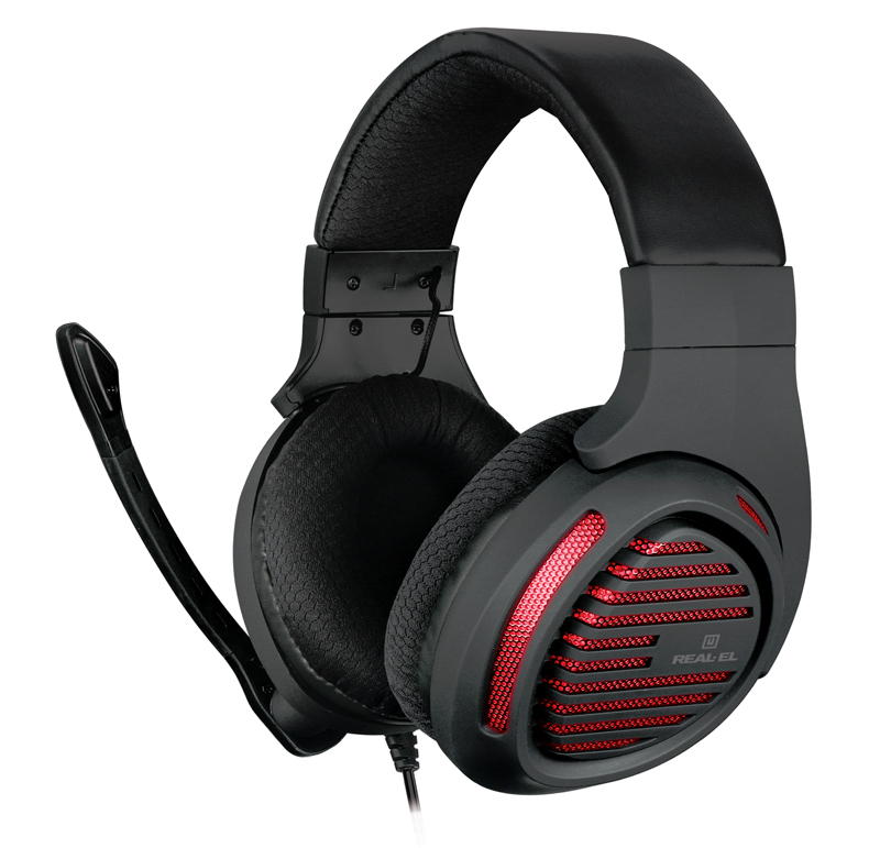 

Гарнитура REAL-EL GDX-7880 Black UAH