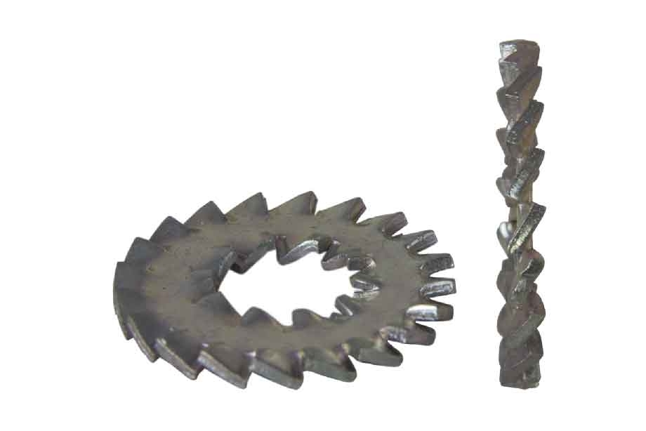 

Шайба DIN 6798-D M4 цинк, 1000 шт.