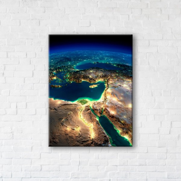 

Картина на холсте IBR Middle East 110x145 см