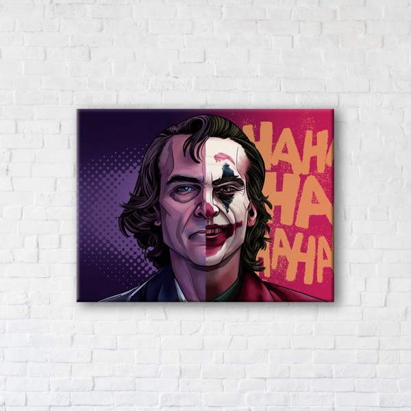 

Картина на холсте IBR Joker 110x145 см