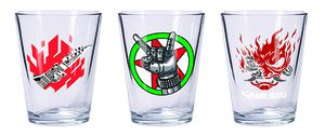 

Стакан CYBERPUNK 2077 2077 Shot Glass (Киберпанк) 3 шт по 50 мл (3006-695)