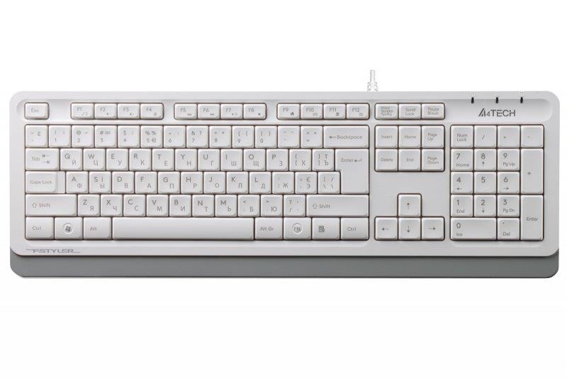 

Клавиатура A4Tech FK10 White USB
