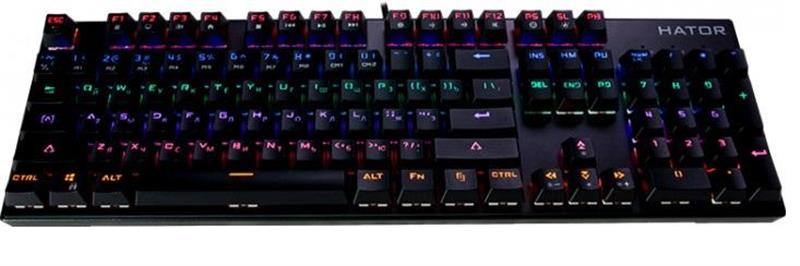 

Клавиатура Hator Starfall Outemu Blue (HTK-609) Black USB