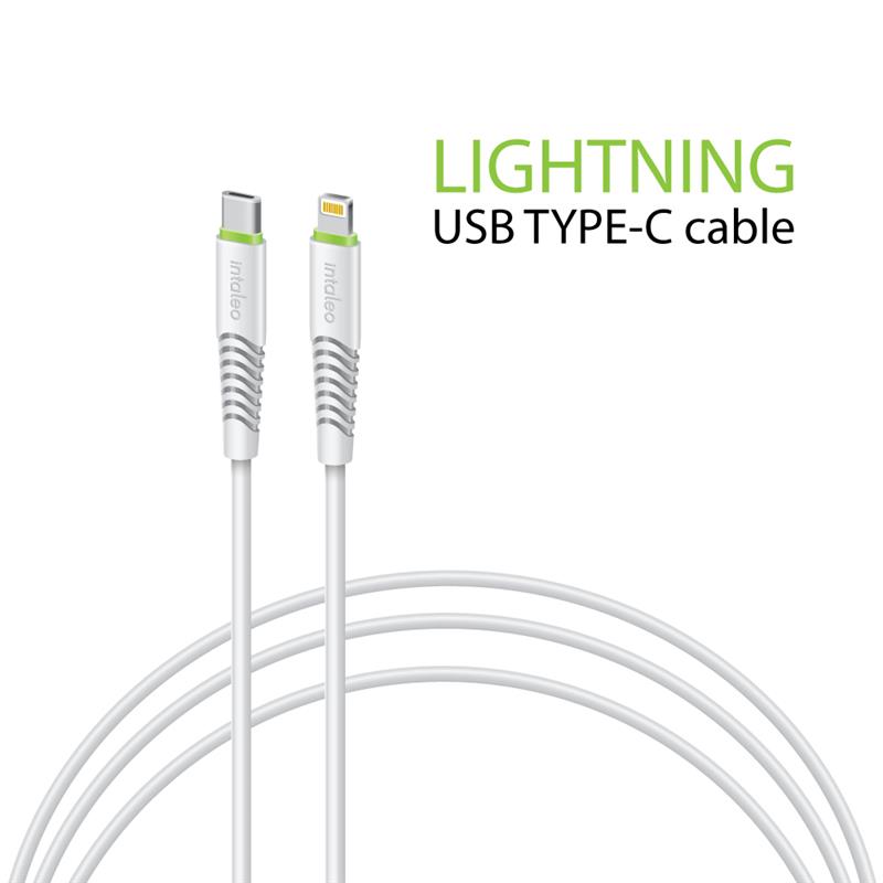 

Кабель Intaleo CBFLEXTL1 USB Type-C-Lightning 1.2м White