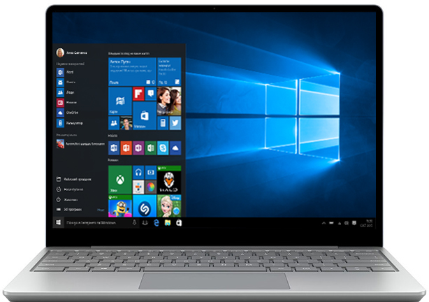 

Ноутбук Microsoft Surface Laptop Go (1ZO-00001) Platinum