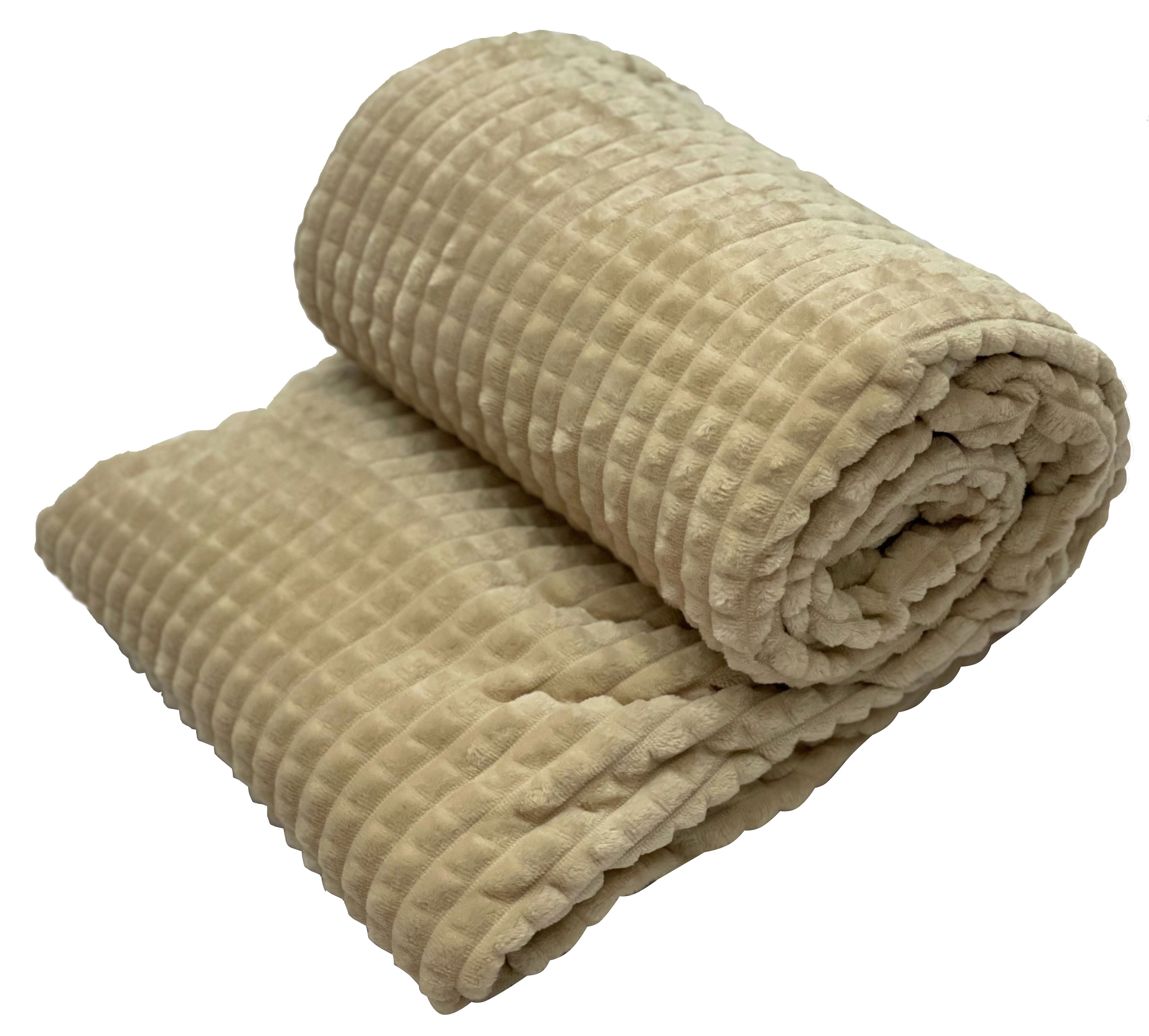 

Плед-Покрывало Novita Люкс Ecotton Beige 150х200