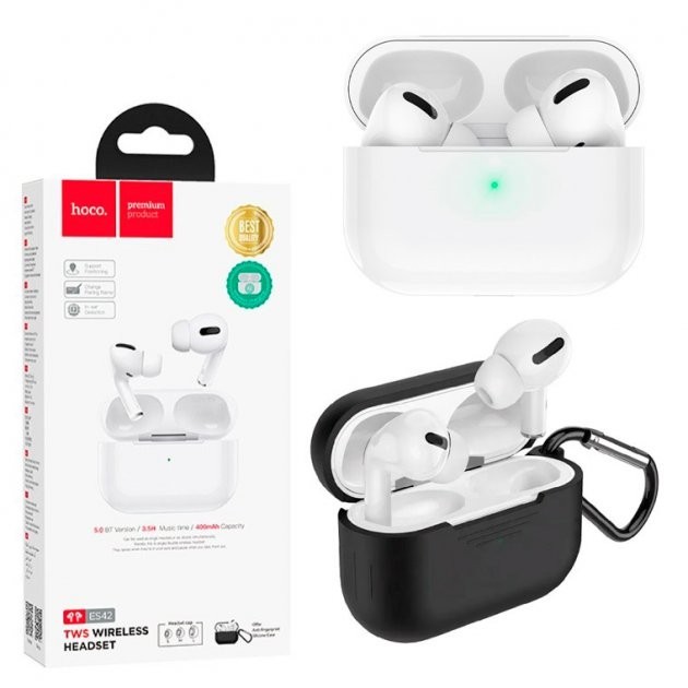 

Bluetooth наушники-гарнитура Hoco TWS Wireless Headset для iPhone|Samsung|Xiaomi|Huawei|OnePlus|RealMe|Meizu