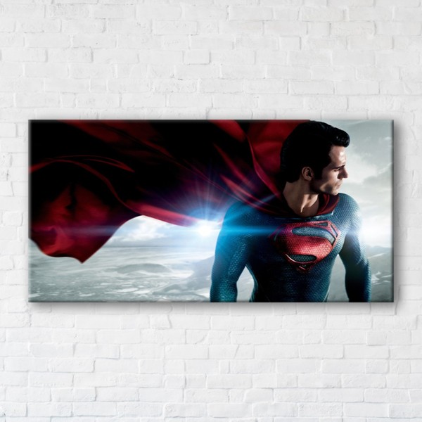 

Картина на холсте IBR Superman 40x80 см