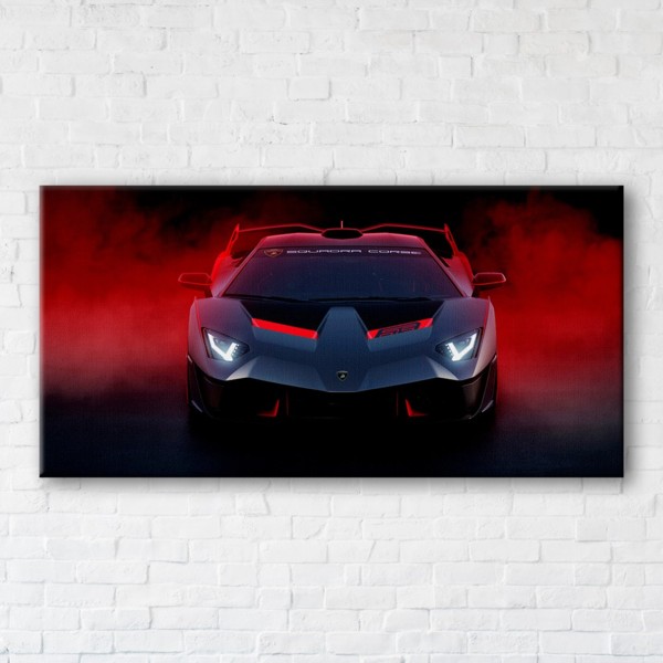 

Картина на холсте IBR Lamborgini 50x100 см