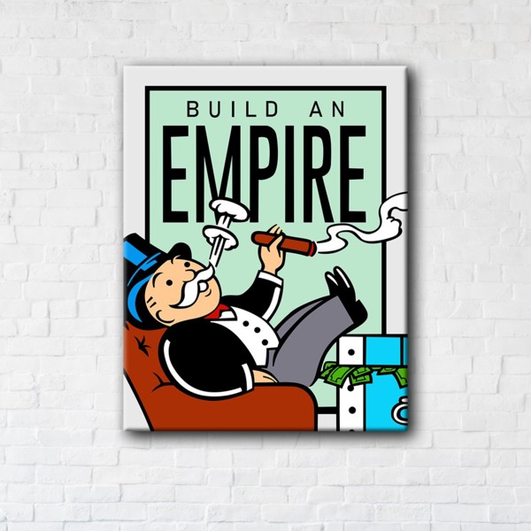 

Картина на холсте IBR Build an Empire 50x65 см