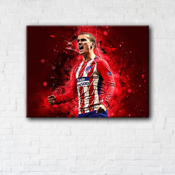 

Картина на холсте IBR Antoine Griezmann 60x120 см