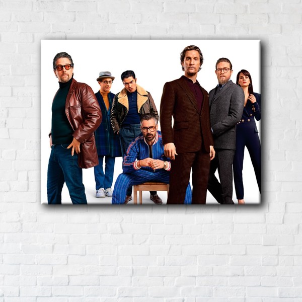 

Картина на холсте IBR Gentlemen 45x60 см
