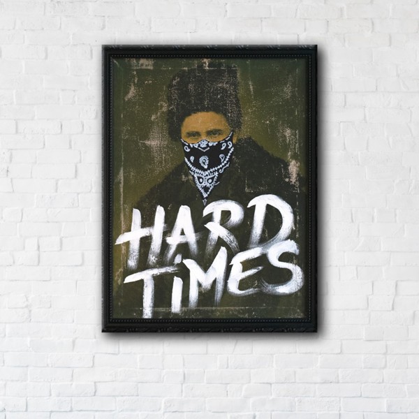 

Картина на холсте IBR Hard times 110x145 см