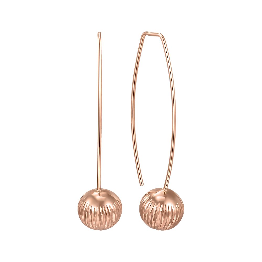 

Серьги из красного золота 000150339