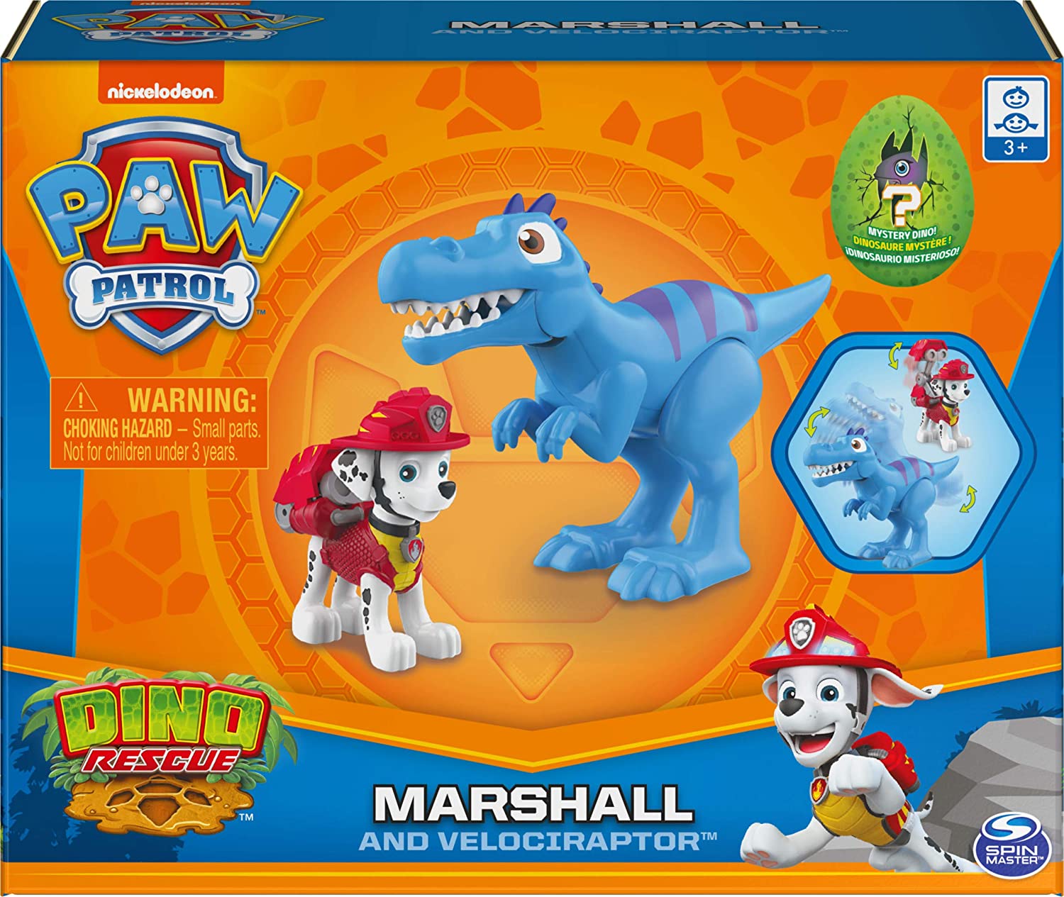 

Щенячий Патруль Маршал и спасение динозавров Paw Patrol, Dino Rescue Marshall and Dinosaur 6059991