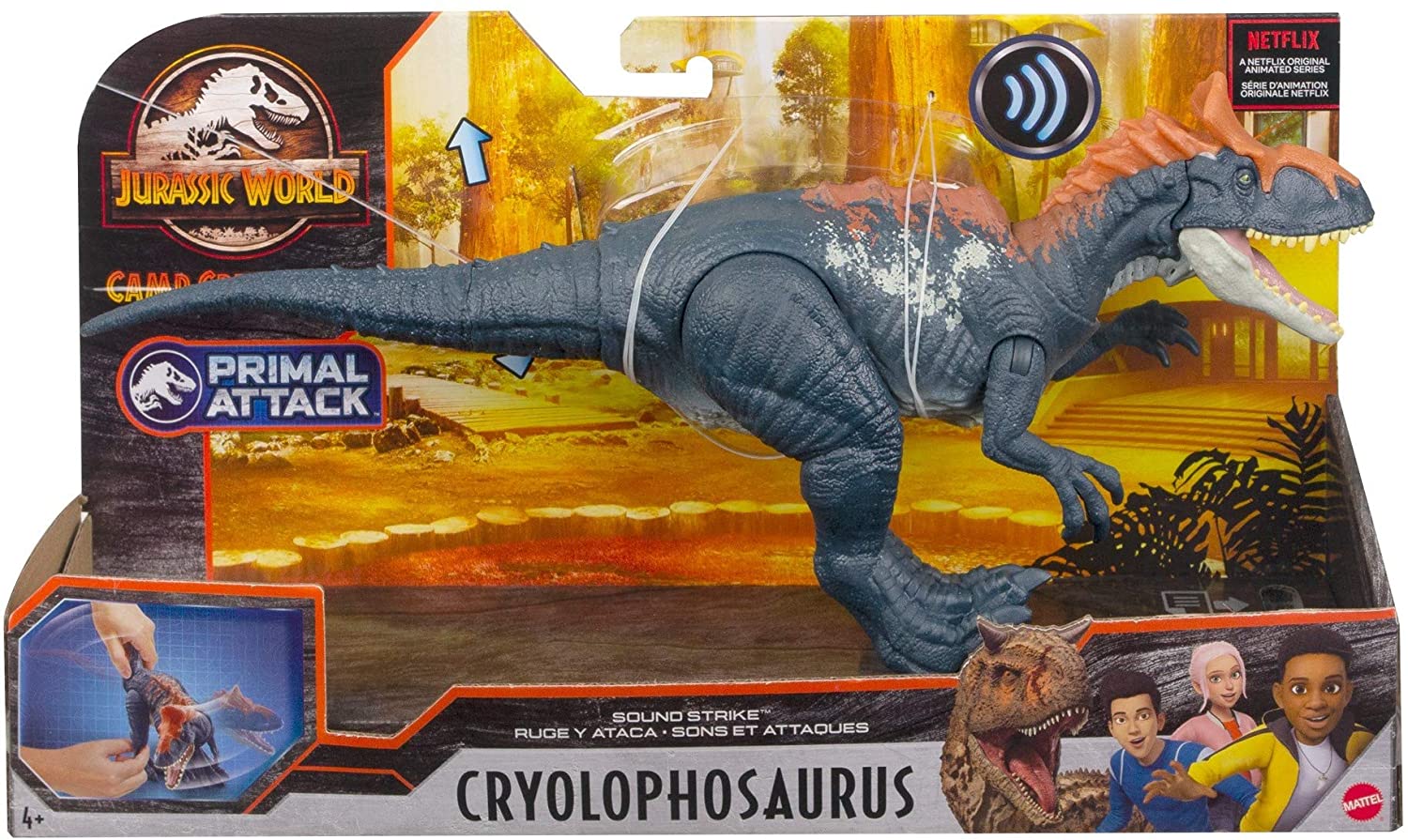 

Фигурка Динозавр Криолофозавр Мир Юрского Периода Jurassic World Cryolophosaurus Mattel HCL80