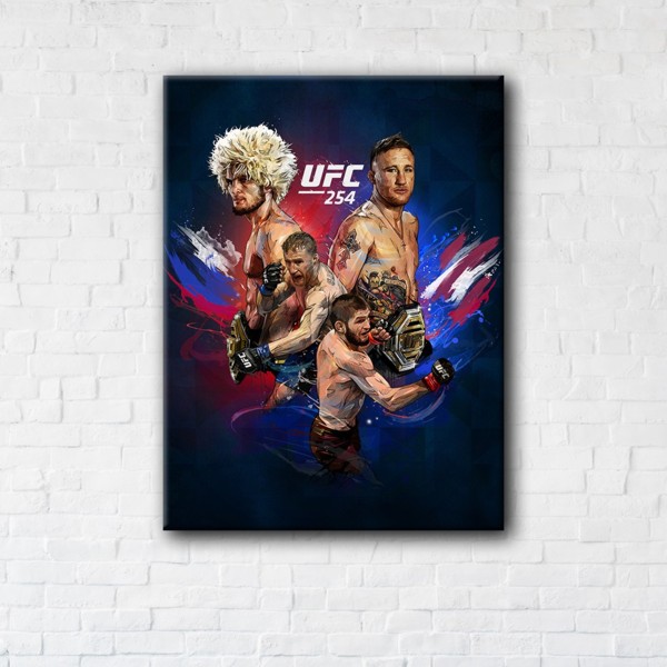 

Картина на холсте IBR UFC254 90x120 см