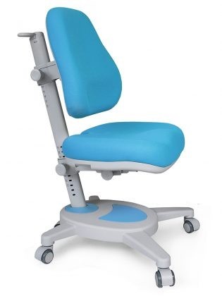 

Детское кресло Mealux Onyx обивка голубая однотонная Y-110 KBL