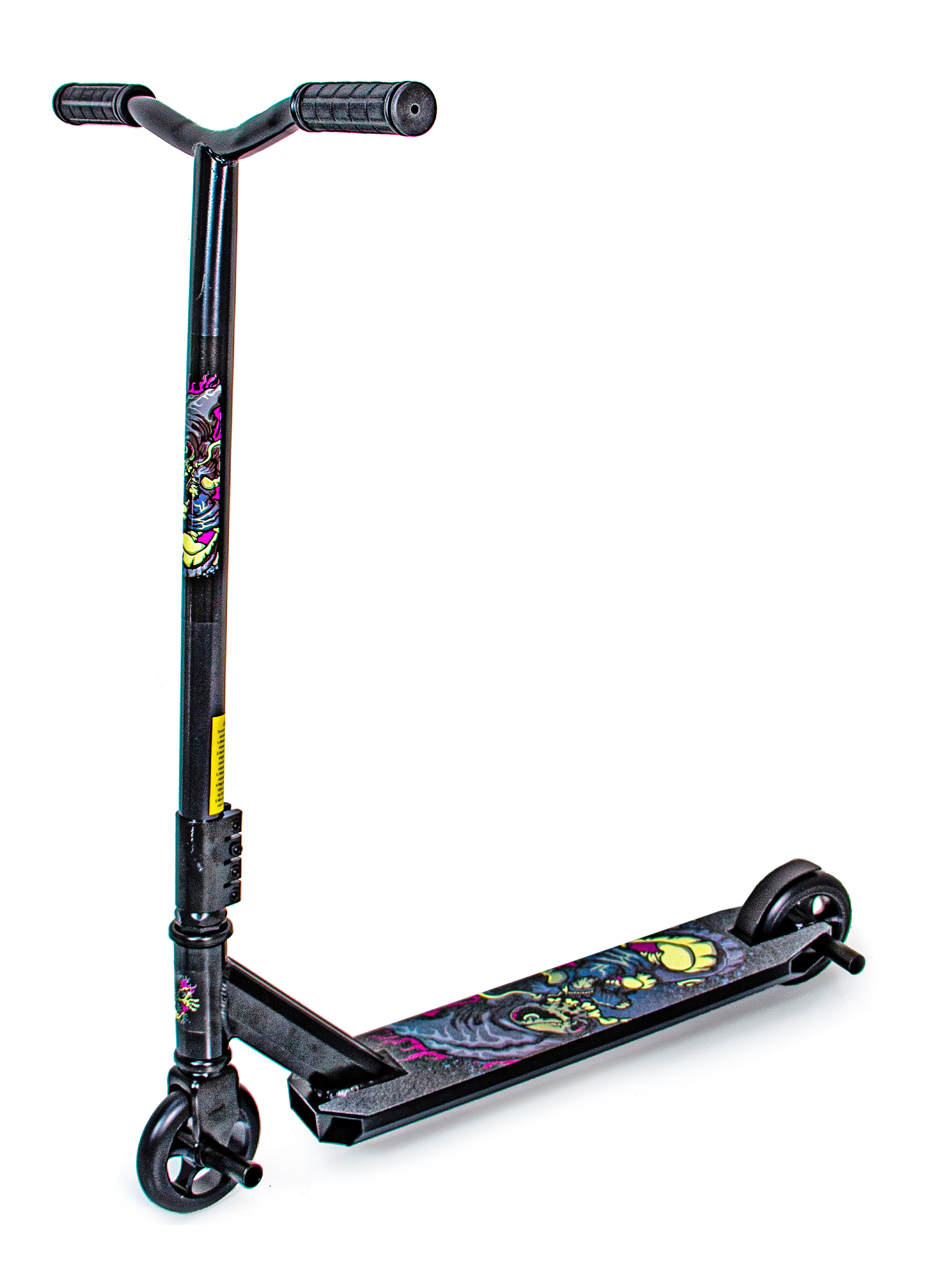 

Трюковый самокат Scale Sports Leone. Black Zombie (1957298791)