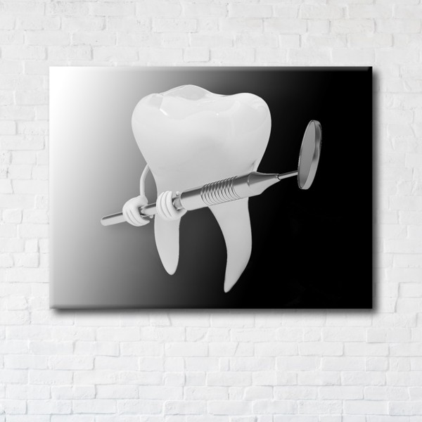

Картина на холсте IBR Tooth fighter 45x60 см