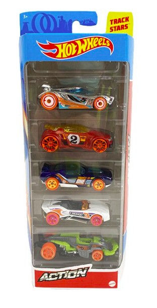 

Набор 5 машинок Hot Wheels HW ACTION 1:64 (GHP64)