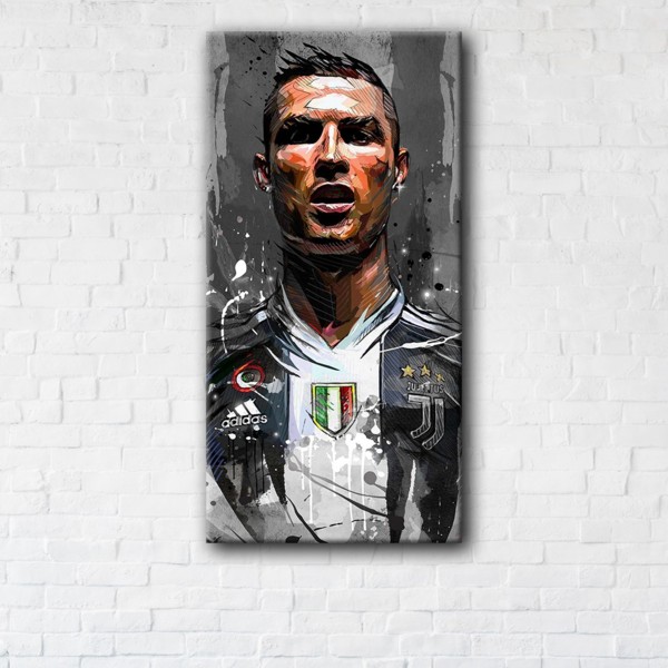 

Картина на холсте IBR Cristiano Ronaldo 60x120 см