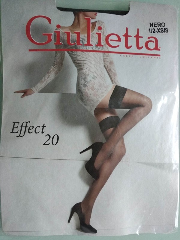 

Чулки Giulietta /-XS/S черный, Чулки Giulietta 1/2-XS/S черный