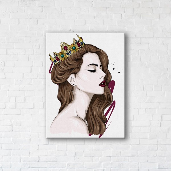 

Картина на холсте IBR Princess 90x120 см