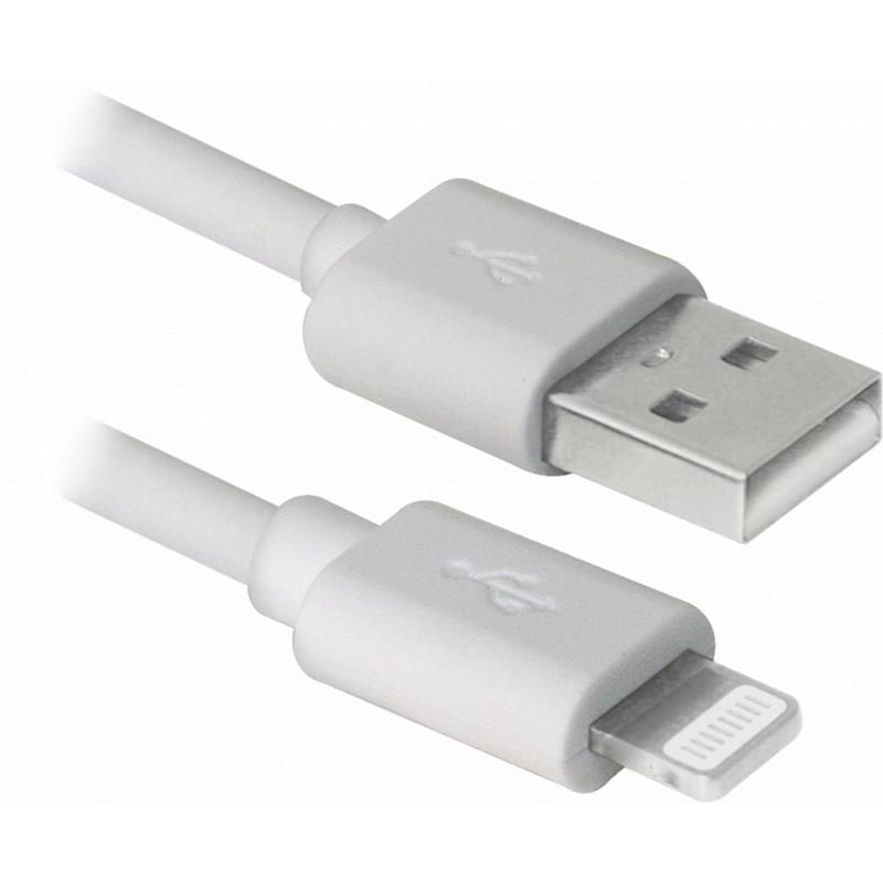 

Кабель REAL-EL USB-Lightning 2m, White UAH