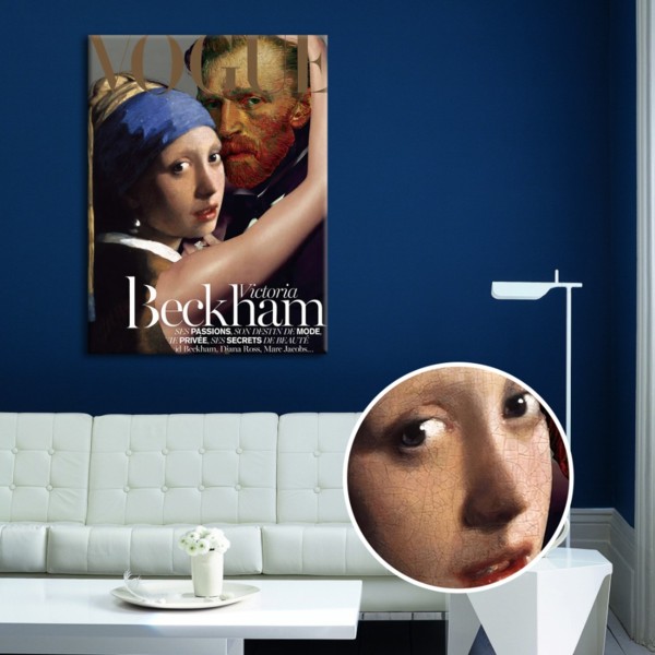 

Картина на холсте IBR Vogue 110x145 см
