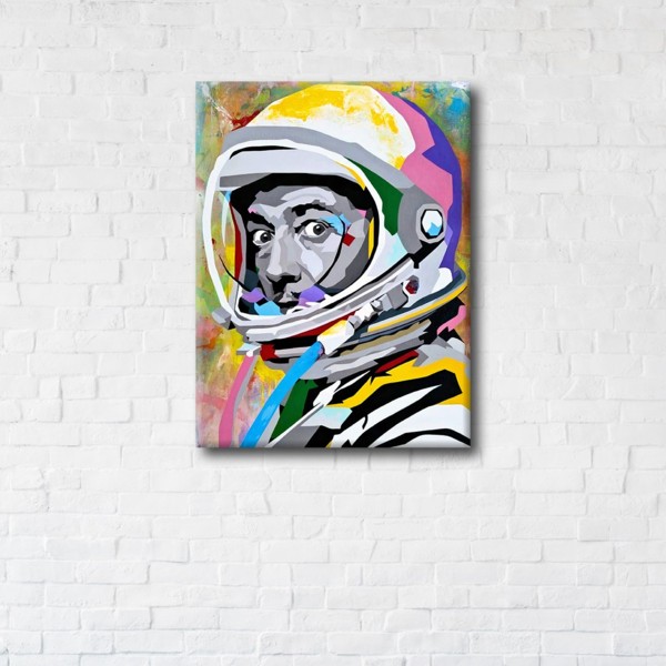 

Картина на холсте IBR Astronaut Dali 110x145 см