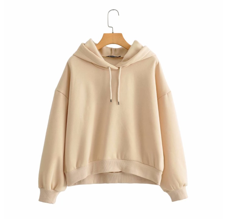 

Худи женское утепленное oversize бежевое Flight Berni Fashion (L) Бежевый