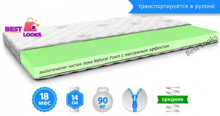 

Матрас ортопедический 150х190 MatroLuxe MINT