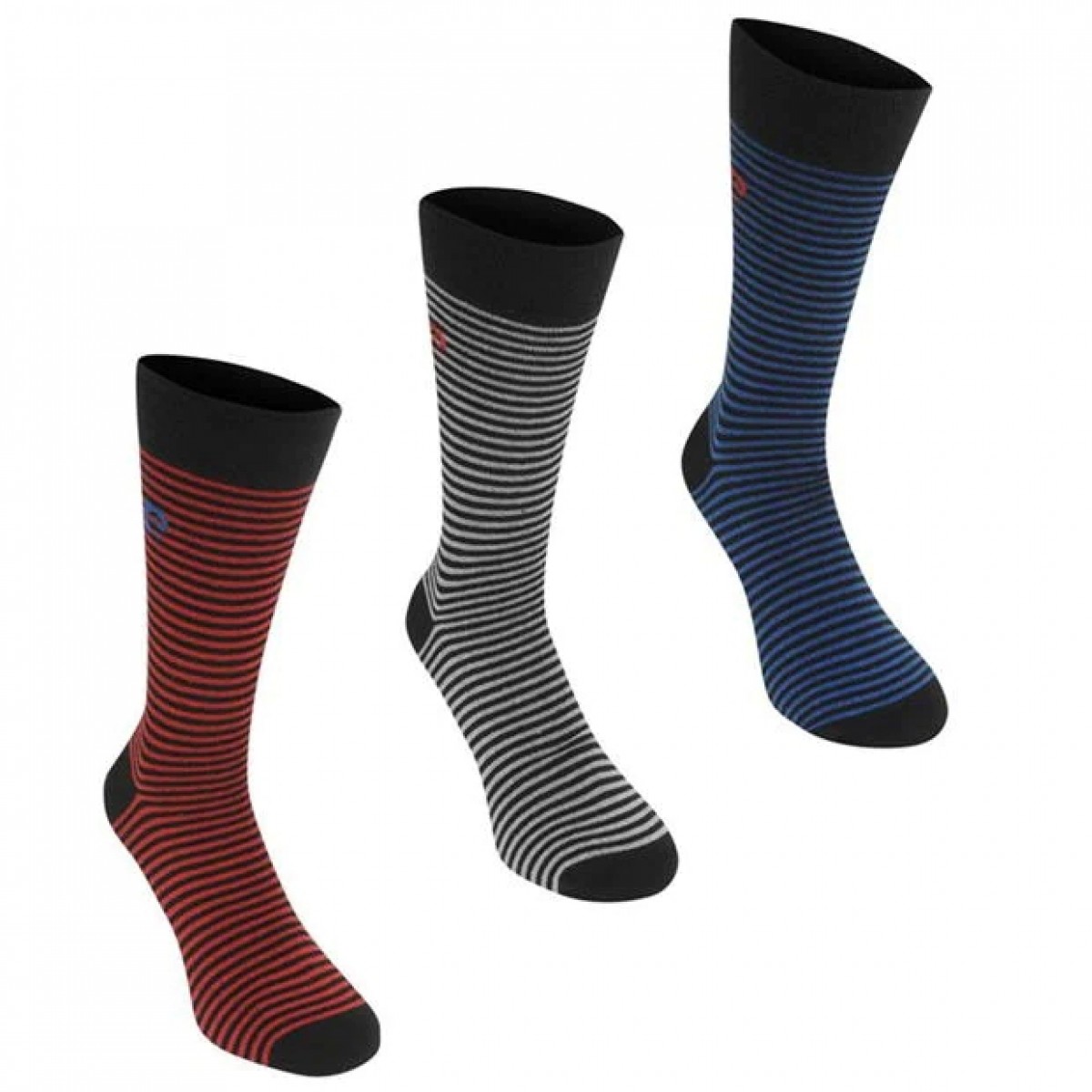 

Носки Pierre Cardin 3 Pack Fashion Fine Stripe, Универсальный