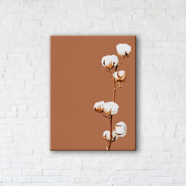 

Картина на холсте IBR Brown Cotton 110x145 см