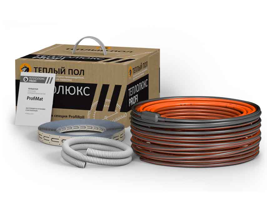 

Нагревательный кабель Teploluxe ProfiRoll 3.1 м.кв - 450 Вт - 25м