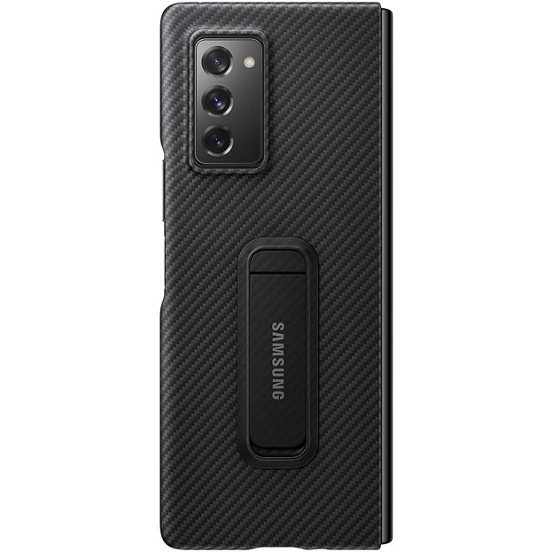 

​Защитный чехол накладка Samsung Aramid Standing Galaxy Z Fold 2 5G EF-XF916 Black