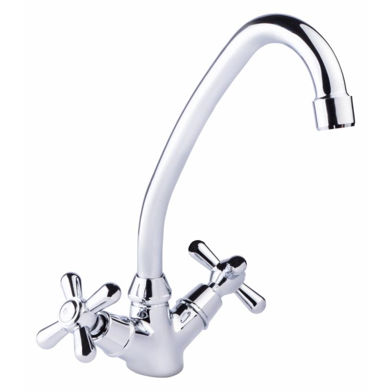 

Кухонный смеситель Lidz (CRM) Dominox 15 272-1 кер. (б) лат.