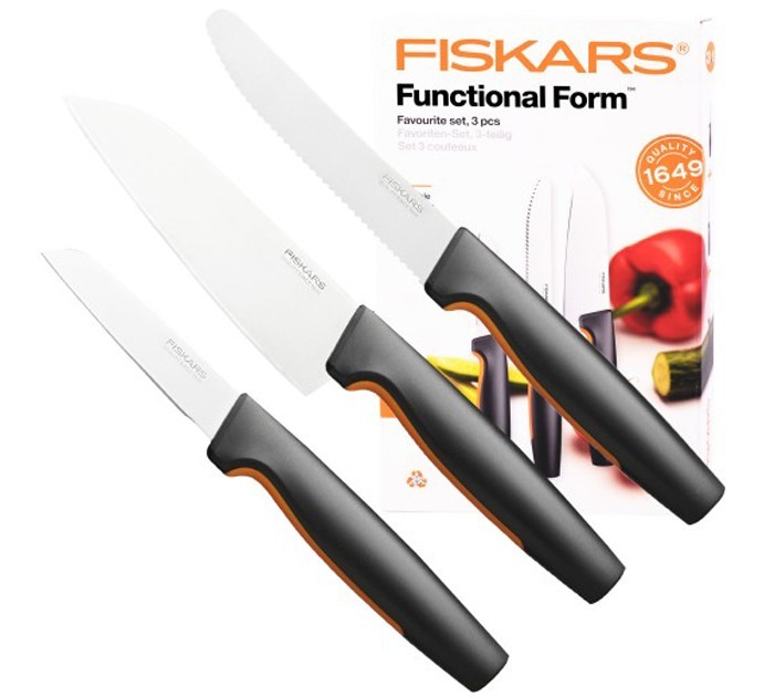 

Набор кухонных ножей Fiskars Functional Form 3 предмета