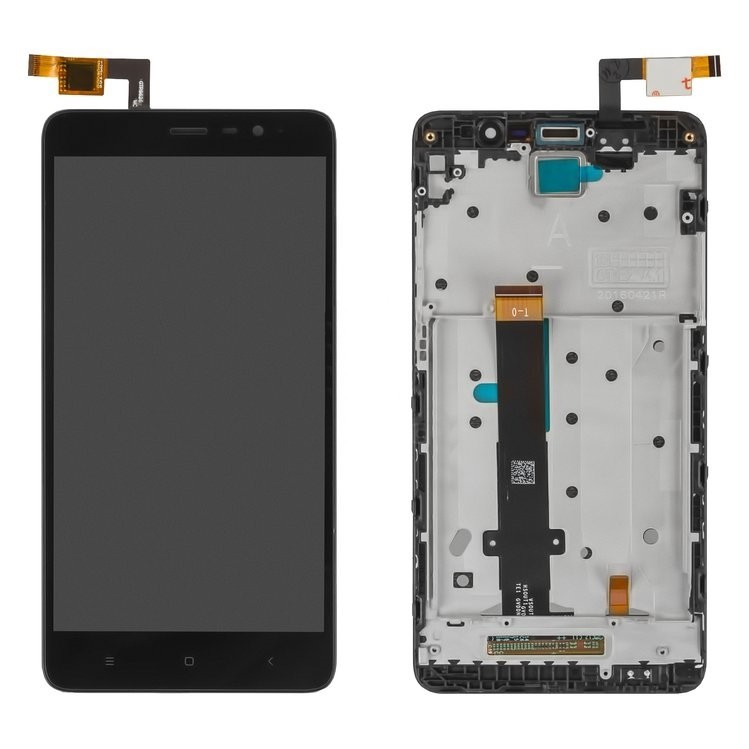 

Дисплей для Xiaomi Redmi Note 3 Pro с сенсором (тачскрином) с рамкой черный
