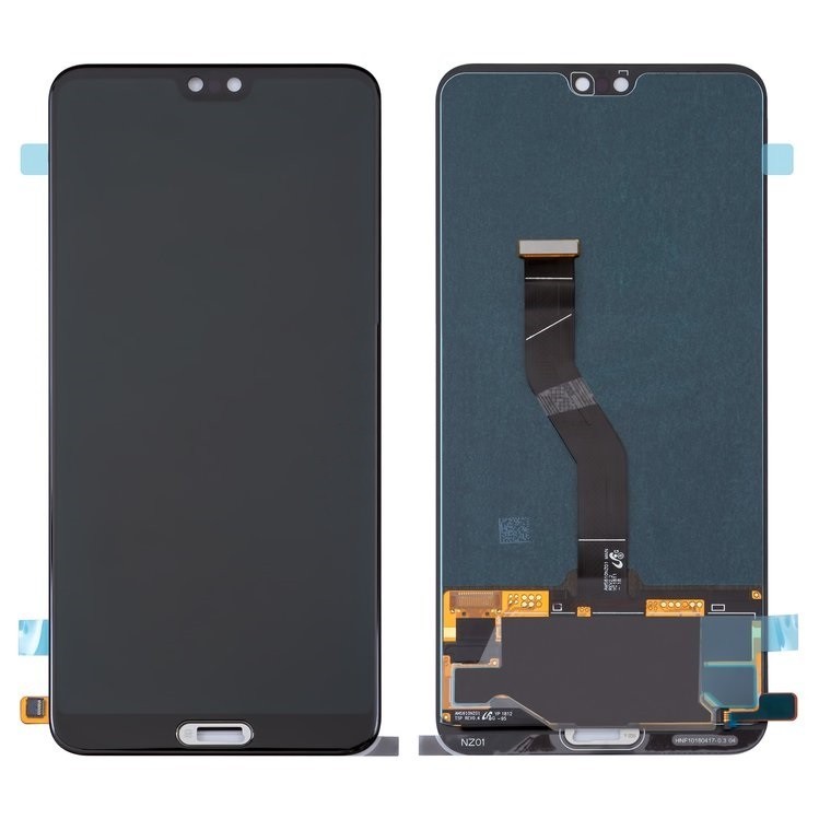 

Дисплей для Huawei P20 Pro (CLT-L29, CLT-L09) с сенсором (тачскрином) черный, TFT, без шлейфа сканера отпечатка пальца