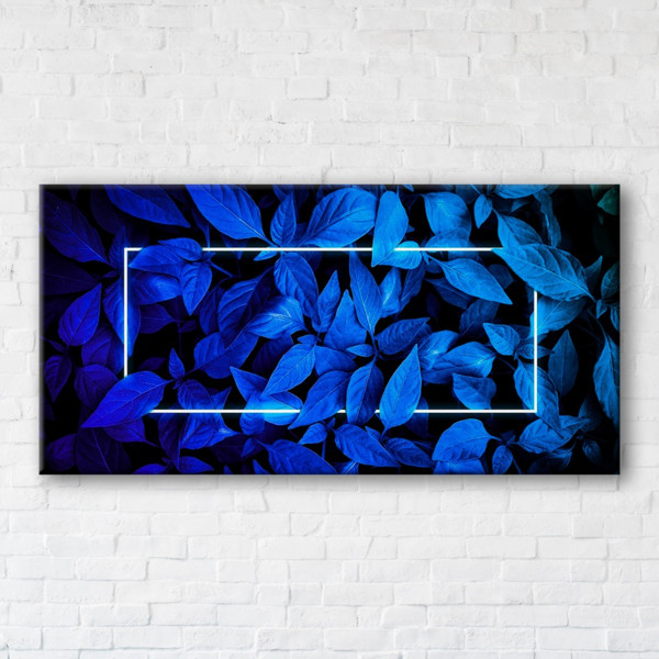 

Картина на холсте IBR Blue rectangle 70x140 см